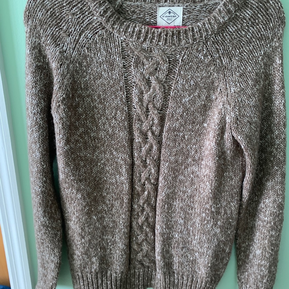 long sleeve knit sweater